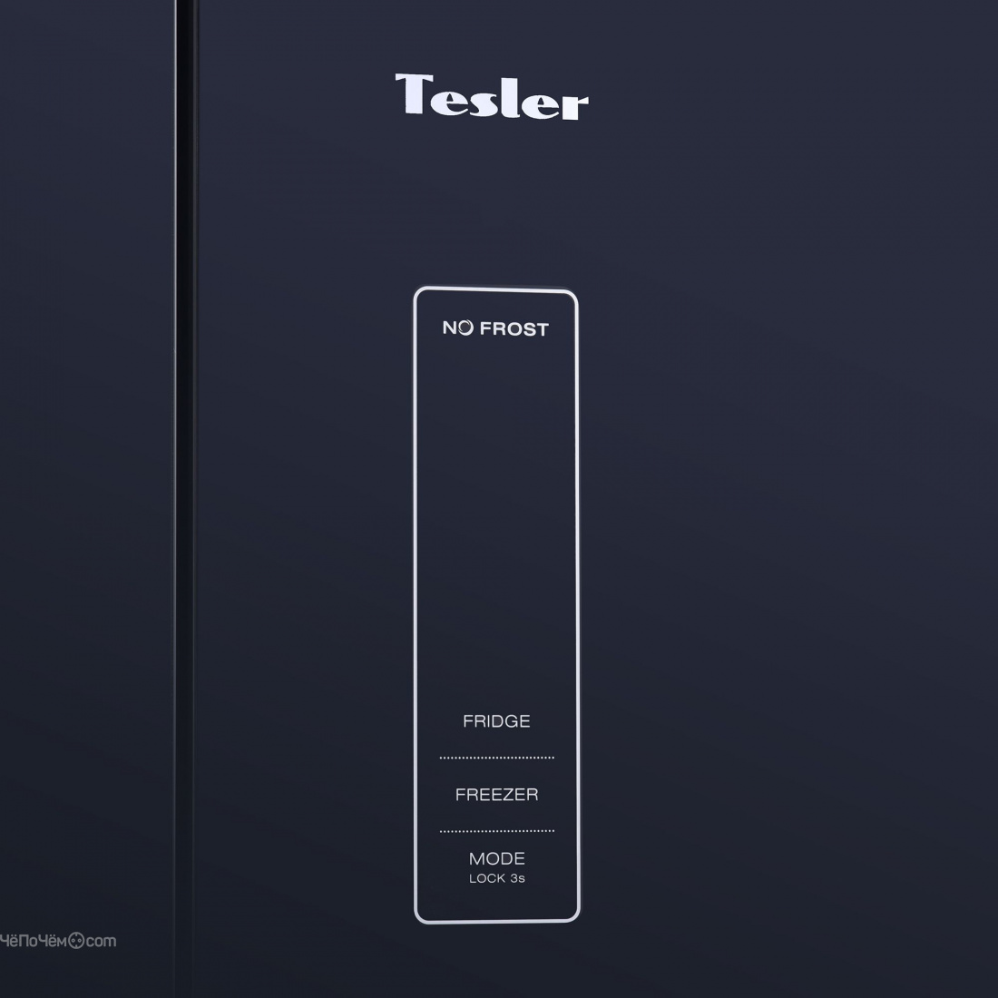 Холодильник TESLER RCD-480I BLACK GLASS